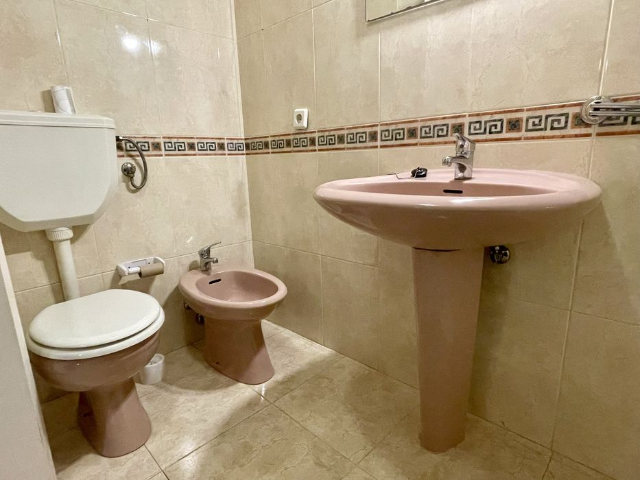 Sanita C/Autoclismo Exterior Bidê e Pia Rosa Queimado