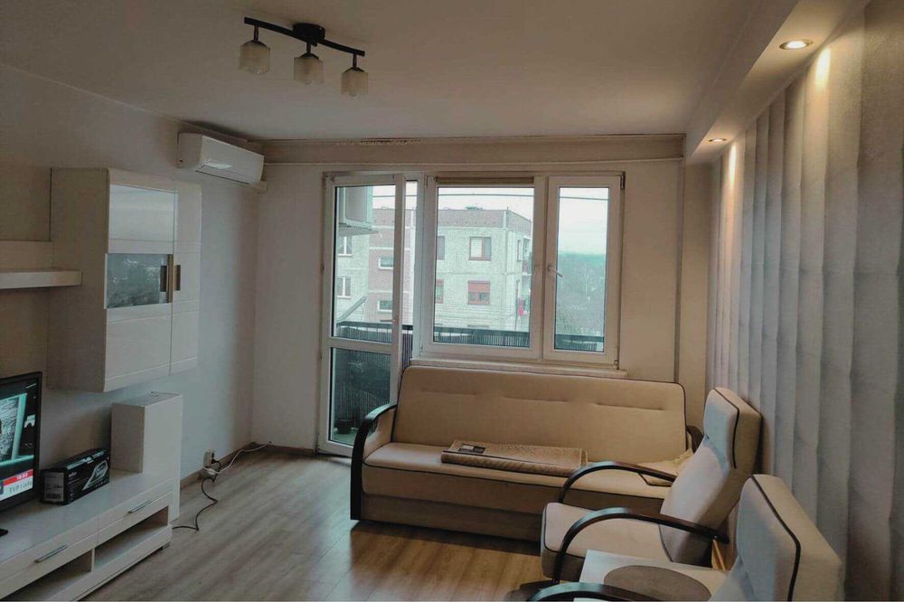 Mieszkanie 3 pokoje 64 m² | klimatyzacja | umeblowane | Myszków