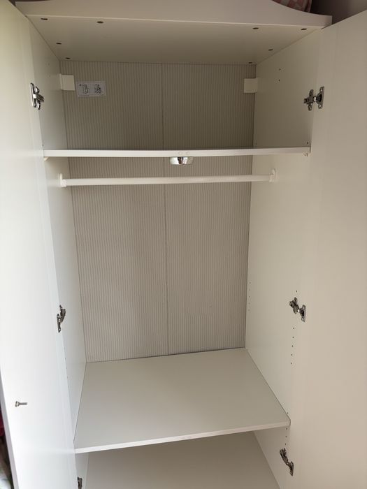 Roupeiro ikea branco de criança