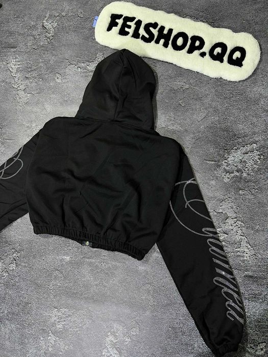 Жіноча вкороченна зіпка кофта Named Collective, зіпка з стразами нова