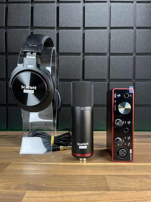 Focusrite Scarlett Solo Studio 3rd Gen (БЕЗКОШТОВНА Доставка!)