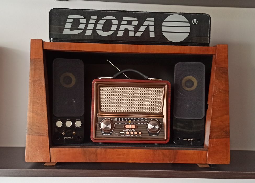 obudowa radia lampowego