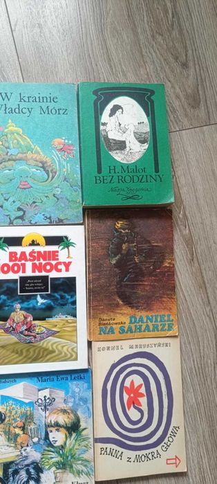 zestaw PAKA książek bajek, opowiadań itp