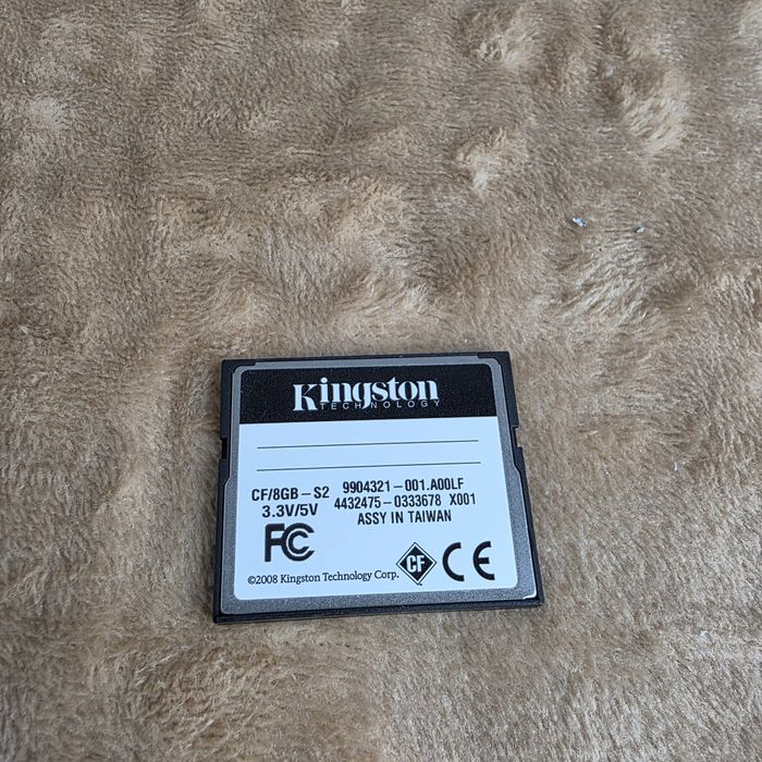 8gb Kingston Compact Flash