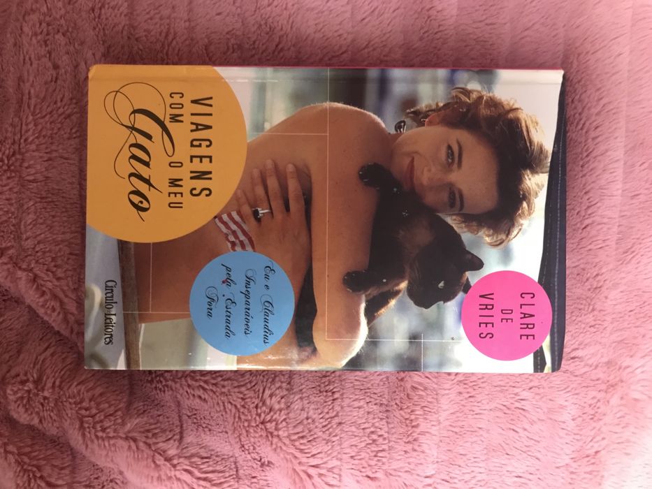 Livro “Viagens com o meu gato”