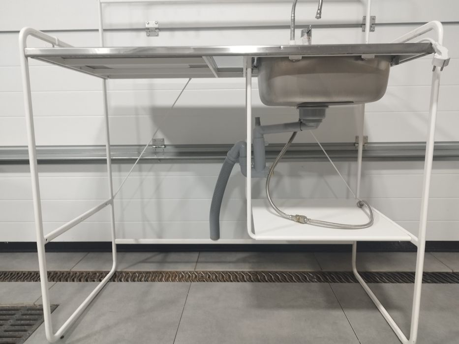 Zlew ikea z kranem