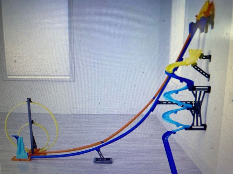 Hot Wheels Track Builder Vertical Launch Set вертикальный трек