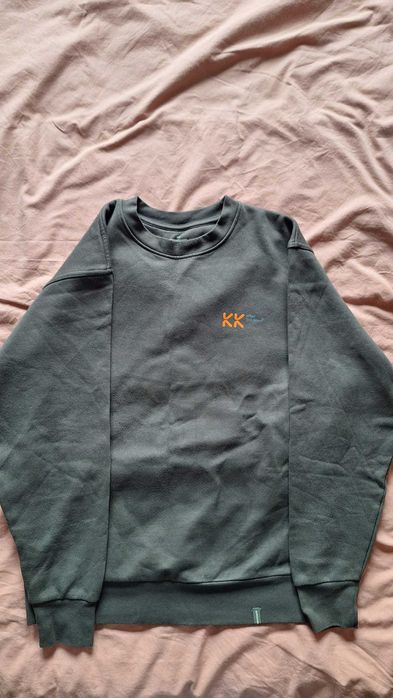 Bluza szara z nadrukiem