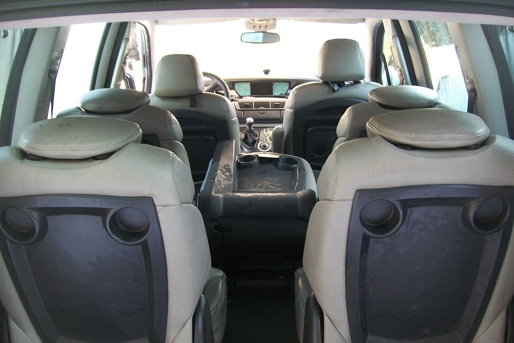 Fotele skórzane kapitańskie elektryczne obrotowe + tylne + boczki