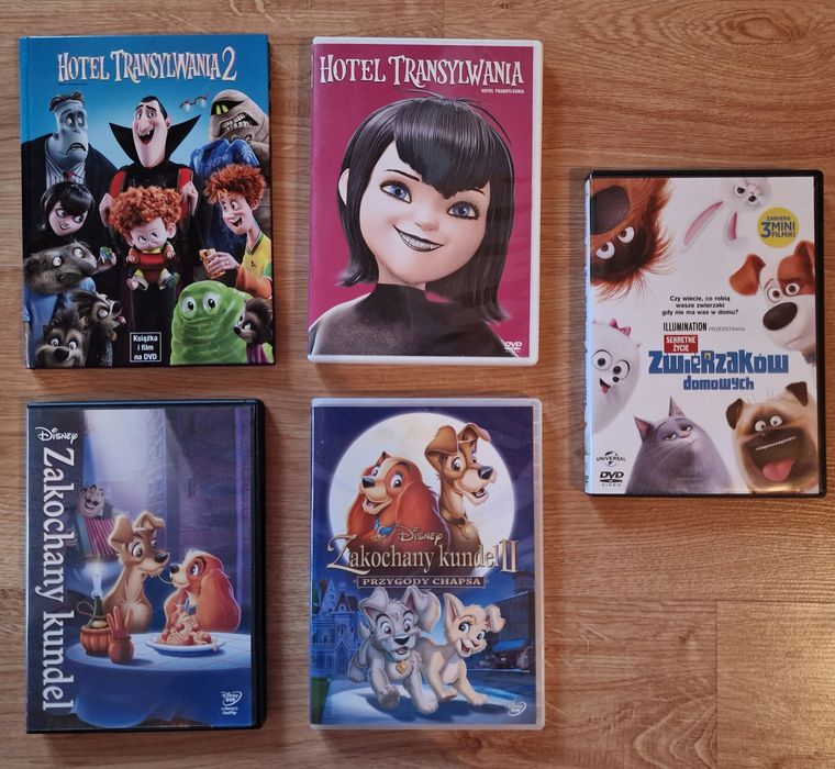 Bajki DVD , Pięć bajek , Oryginalne!