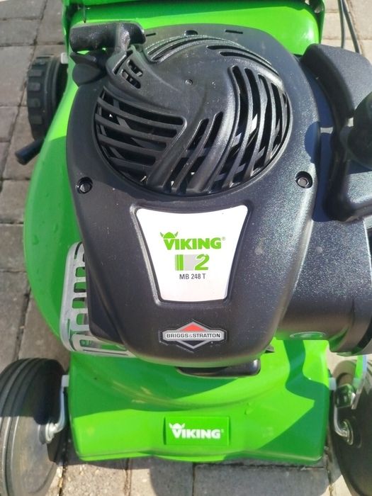 Corta relva vikin como nova,com tração.