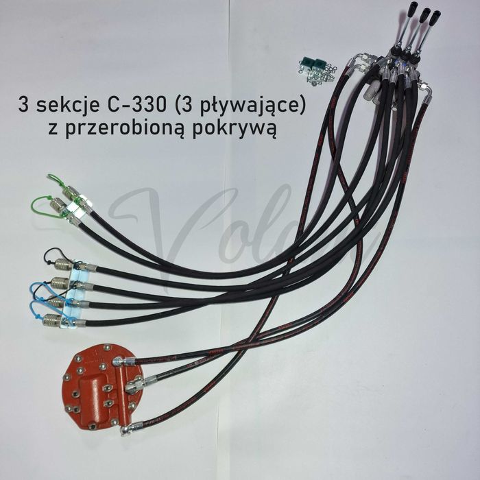 Rozdzielacz Zewnętrzny 3 Sekcyjny C-360 3x Pływająca Od Dolnej Pokrywy
