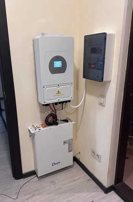 продаж та встановлення Deye інвертори+аккумулятори
