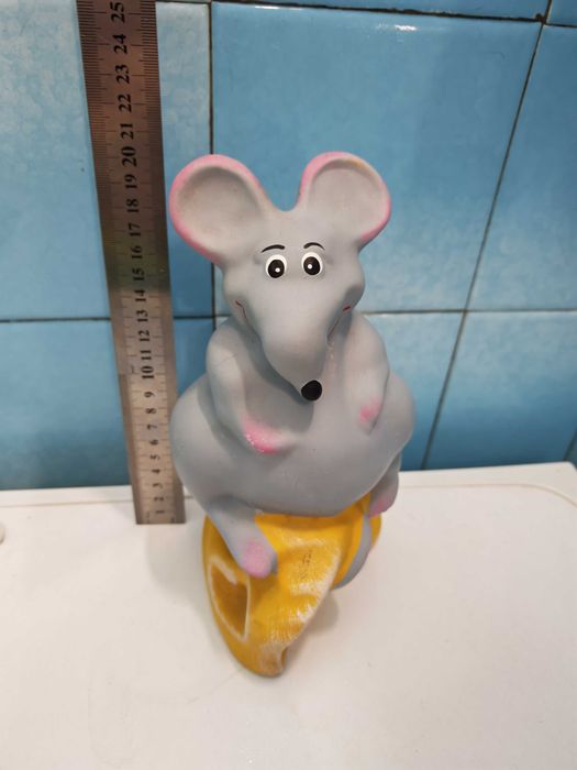 Копилка большая мышка высота 22 см