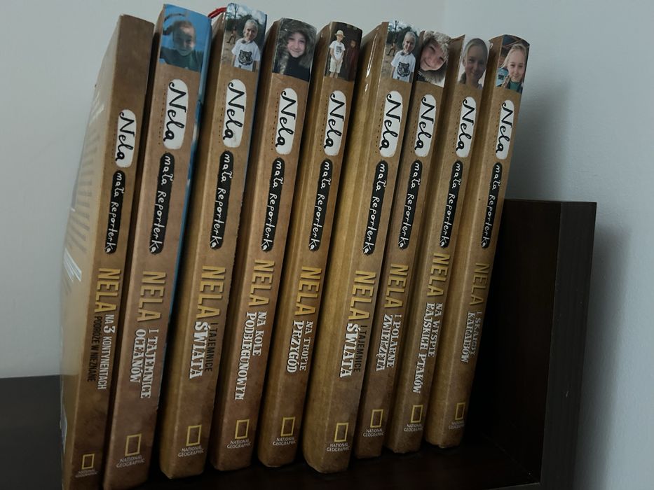 Seria książek Nela mała reporterka 8+1