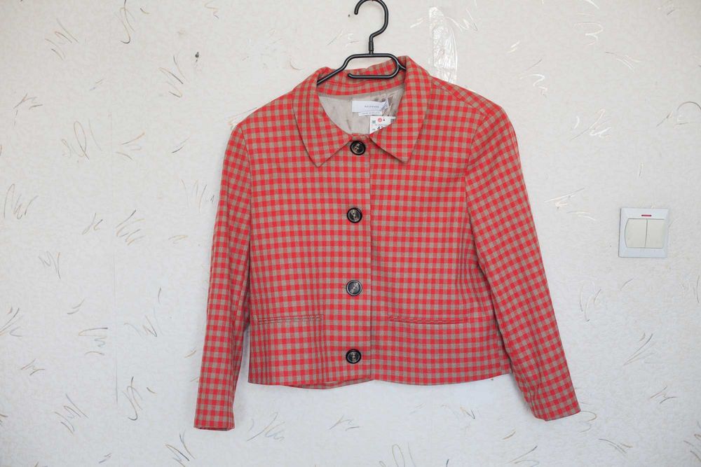 Kolorowy żakiet w kratkę Reseved rozm. 42