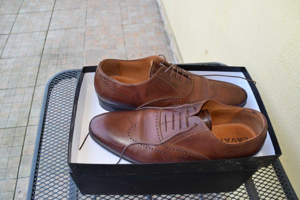 Sprzedam brązowe, skórzane buty męskie, Lavard, 42, Opole, opolskie