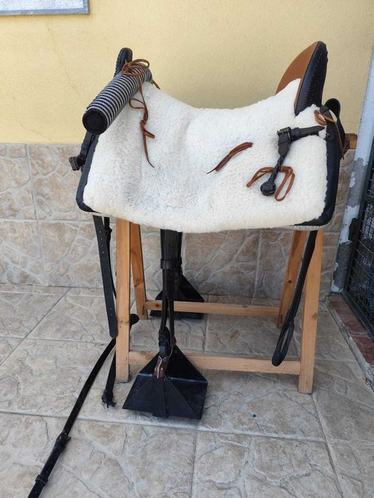 Montura Vaquera / Sela Espanhola Ludomar como Nova