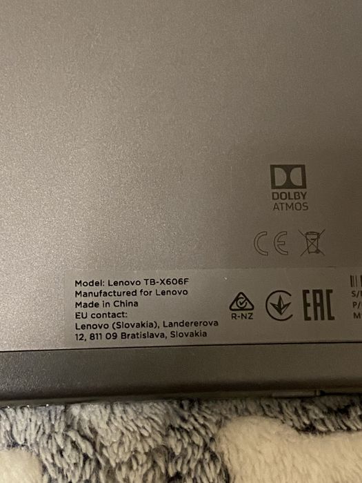 Tablet Lenovo TAB M10 FHD Plus