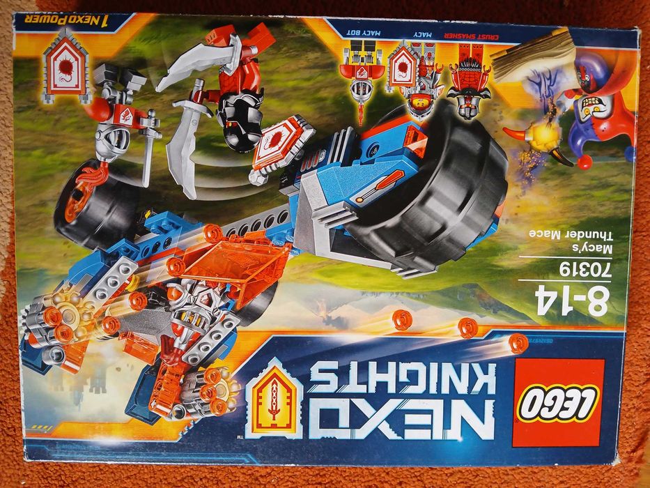LEGO Nexo Knights - 70319 Maça trovejante da Macy 8-14 anos- 202 Peças