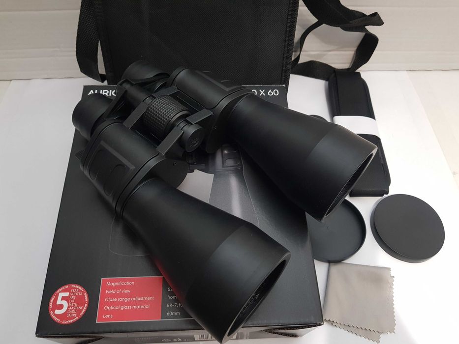 Lornetka z zoomem 10-30x60 Auriol Nowa mocna z futeralem
