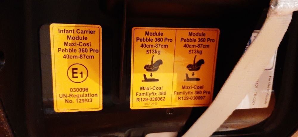 Fotelik samochodowy maxi cosi pebble 360 pro
