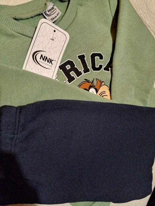 Spodnie + bluza ocieplana 104 - 4 lata