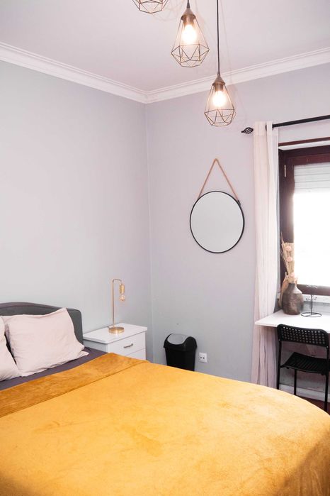quarto de casal para arrendar