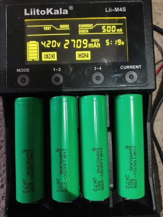 Акумуляторна батарея Samsung INR 18650 25R