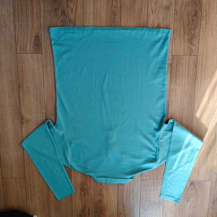Bluza polo z kołnierzykiem i długim rękawem