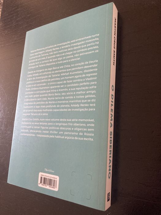 O Dilema Siberiano - Martin Cruz Smith