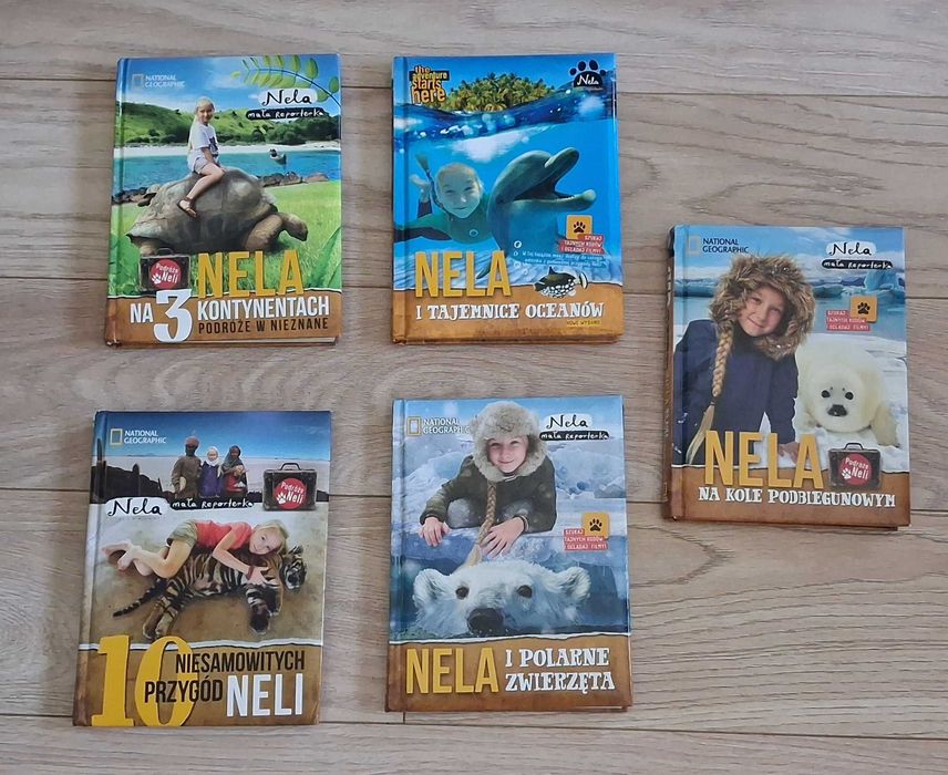 Zestaw książek "Nela mała reporterka" (5 sztuk)