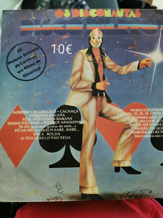 Variados discos de vinyl