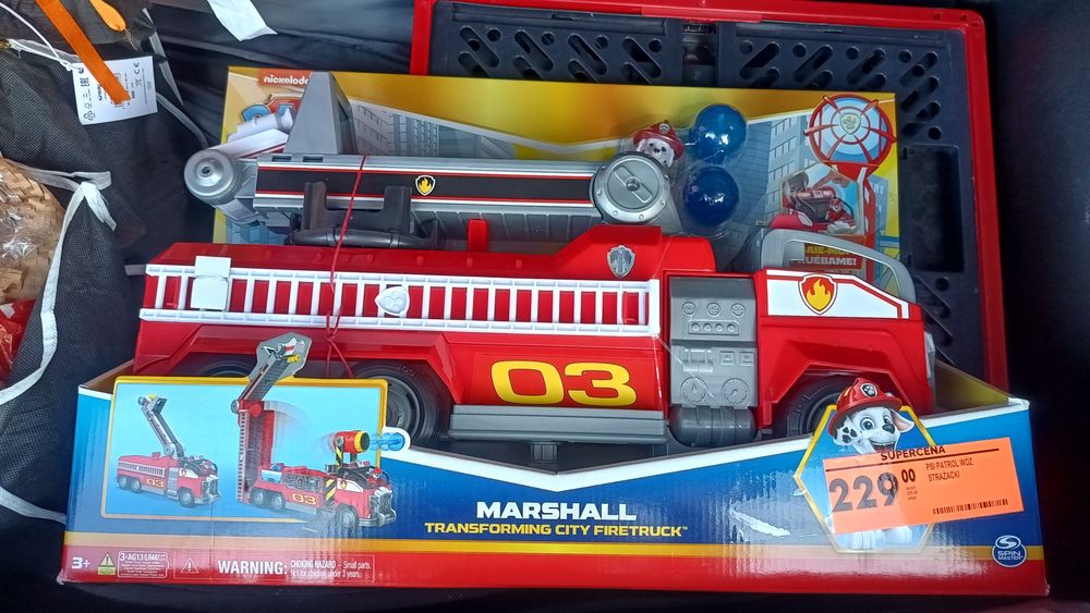 Psi patrol wóz strażacki Marshall