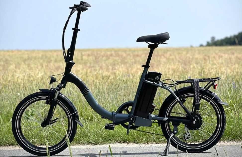 Rower Elektryczny Barton 3.0 Składany, Lekki - Na Kamper - ACTIVE ZONE