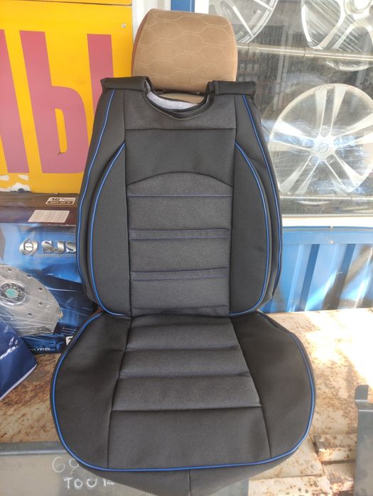 Плотные чехлы майки.на передние сиденья.