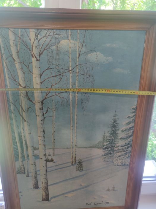 Природа картина природа берёзки