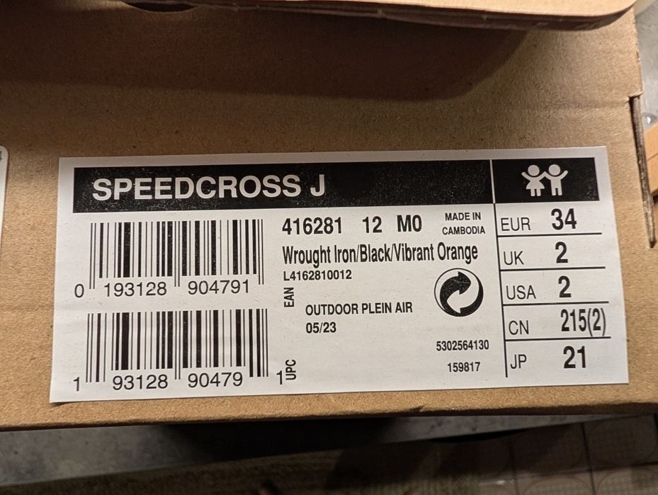 Buty dzieciece Salomon Speedcross J