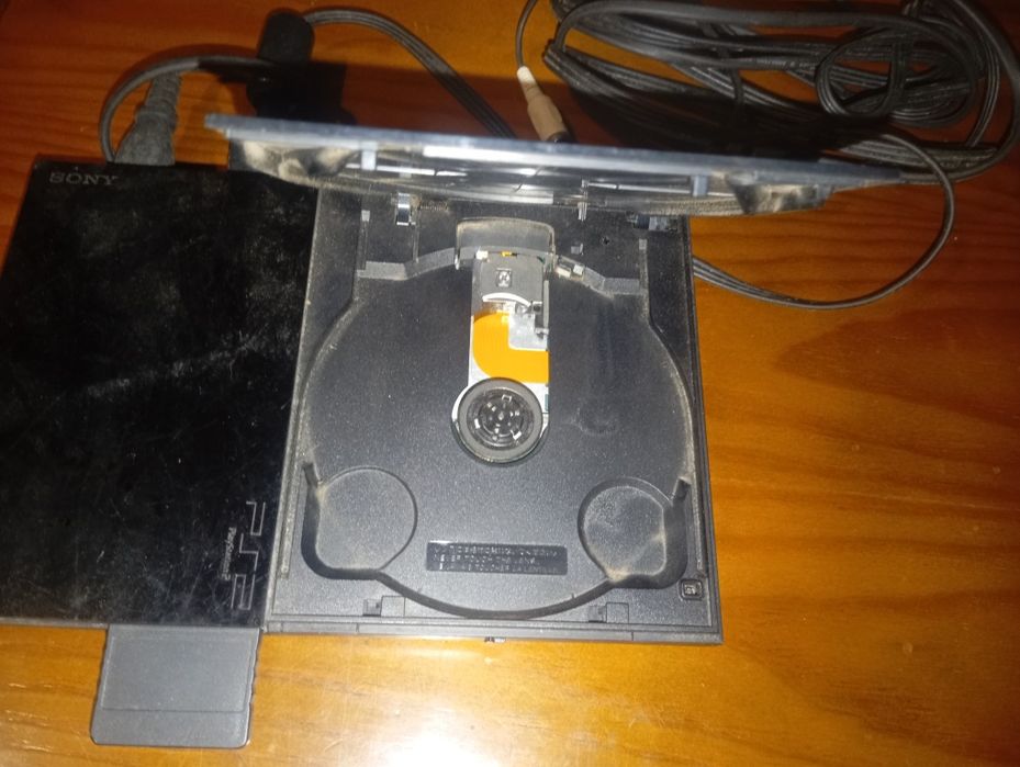 PlayStation 2 a funcionar