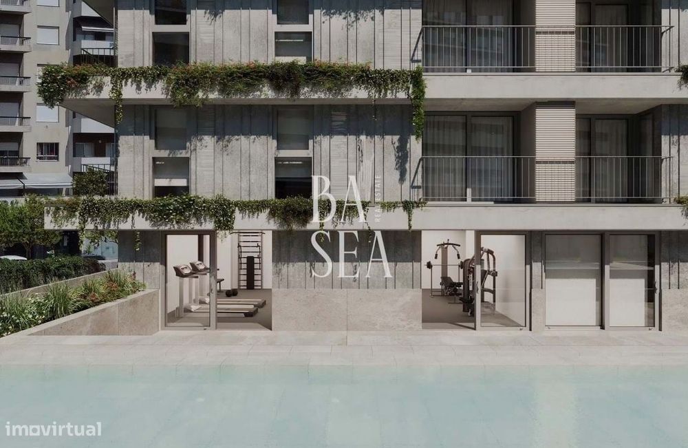 Apartamento T0 em Condomínio com Piscina em São Víctor Braga