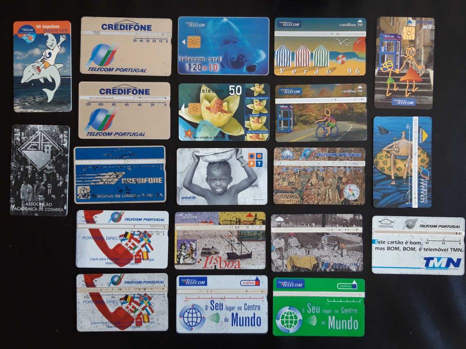 Credifones / cartões telefónicos