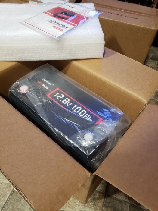 Железо фосфатные DUMFUME LiFePO4 ТОП АКБ 12V 100Ah Bms100A, 12В 100Ач