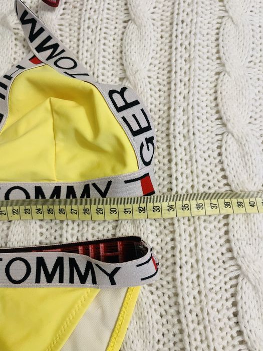 Stroj kąpieliwy bikini tj tommy hilfiger  żółty lub czerwony