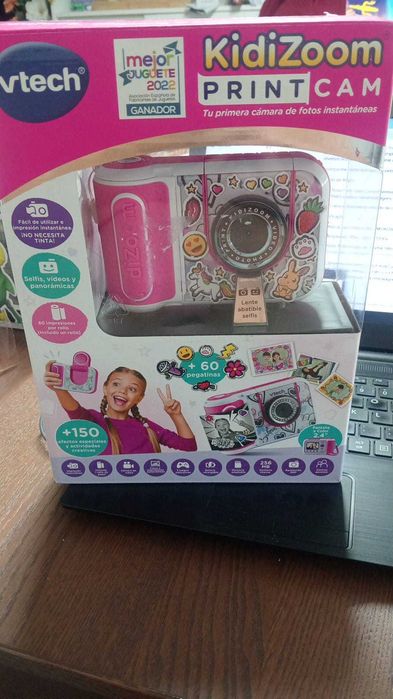 Câmera Instantânea VTech KidiZoom Print Cam Rose