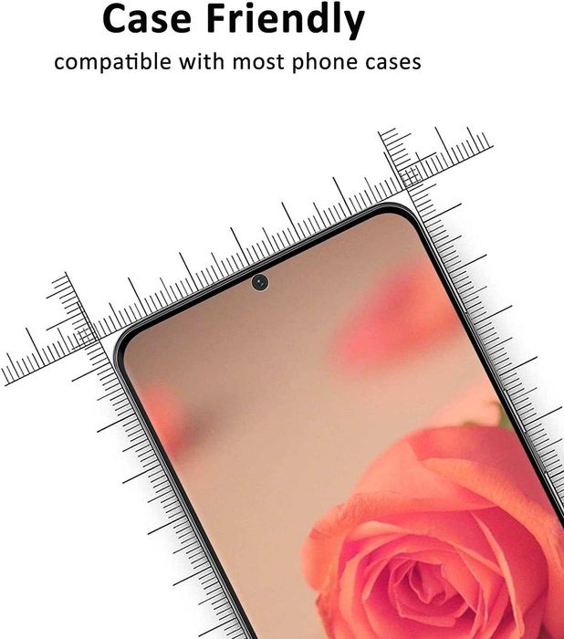 Película ecrã vidro temperado Samsung S21 Plus (2 unidades)