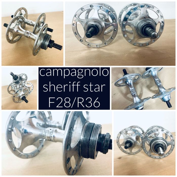 Piasty campagnolo sheriff star tor, ostre  koło.  32/36