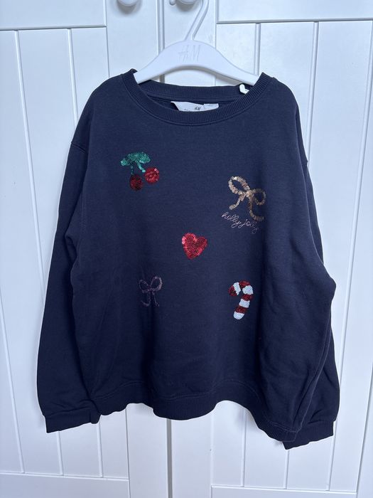 Bluza świąteczna H&M 134/140