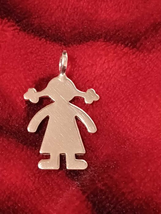 Pendente Menina em Prata