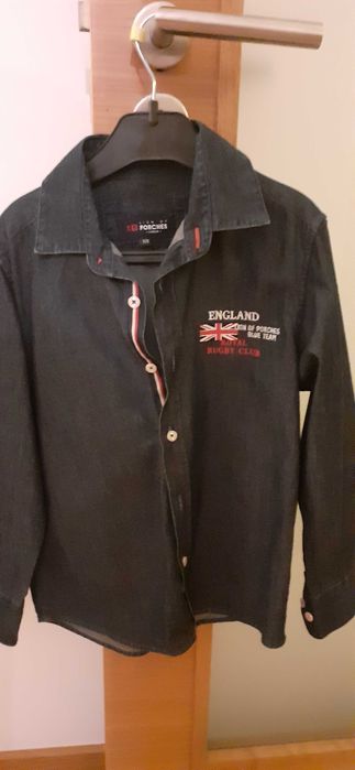 Camisa de ganga Lion of Porches