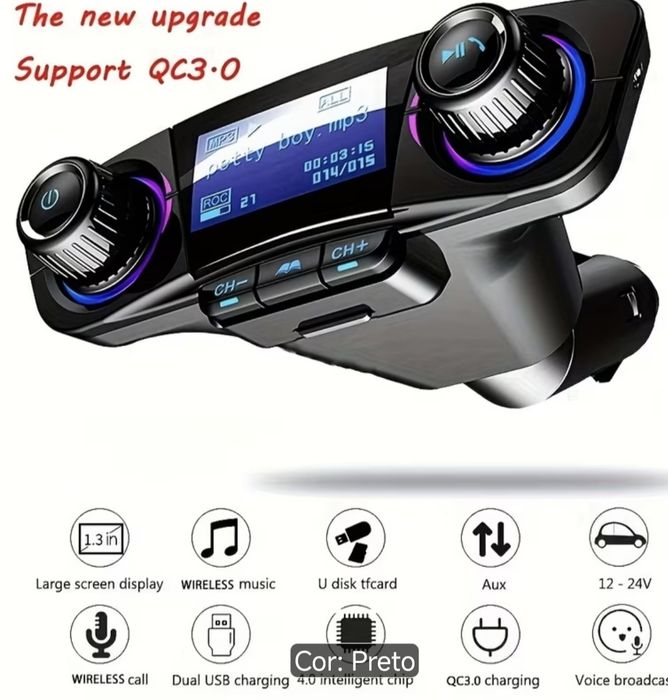 Adaptador wireless, bluetooth